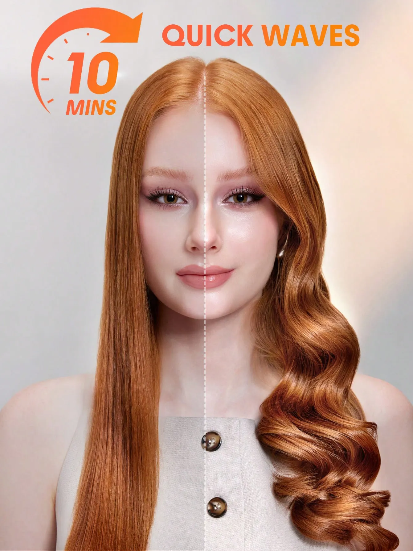 دستگاه فر کننده مو کرلی شیگلمIt Curl One Touch Curly SIZE25
