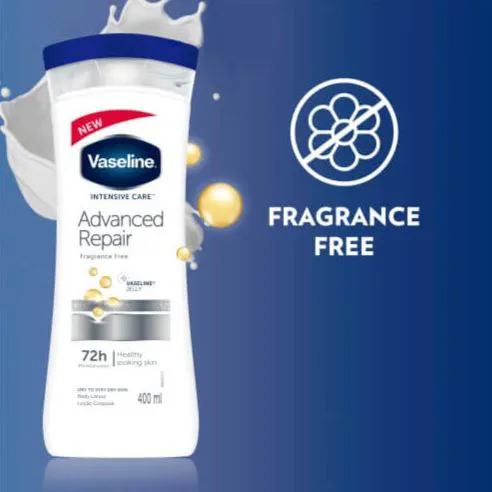 لوسیون بدن مارک وازلین مدل advanced repair (لوسیون بدن وازلین سفید)