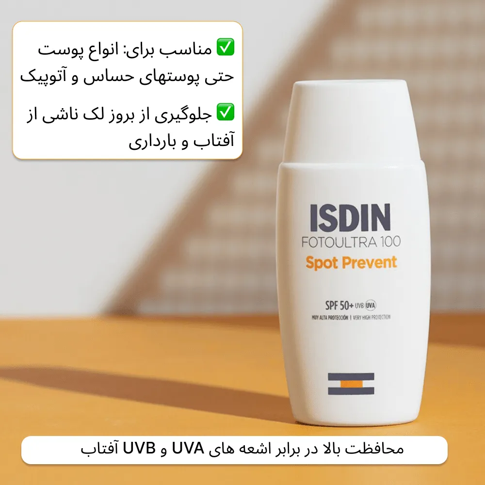 ضد آفتاب اسپات ایزدین