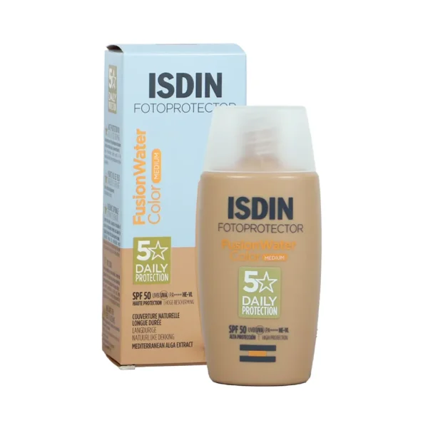 ضد آفتاب فیوژن واتر ایزدین رنگ مدیوم حجم 50 میل