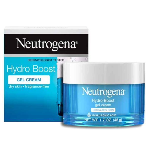 ژل کرم آبرسان نوتروژینا Hydro Boost مناسب پوست خشک