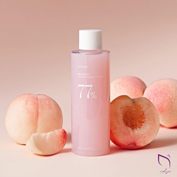 تونر روشن کننده و مرطوب کننده نیاسینامید اسنس هلو آنوا