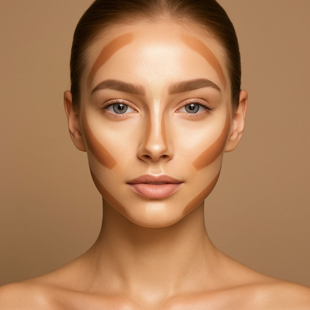 تکنیک‌های کانتورینگ صورت برای فرم‌های مختلف چهره